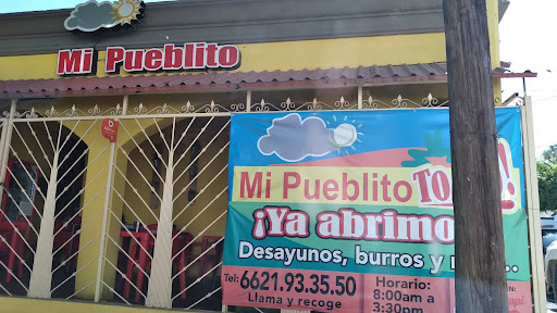 Mi pueblito desayunos burros y más